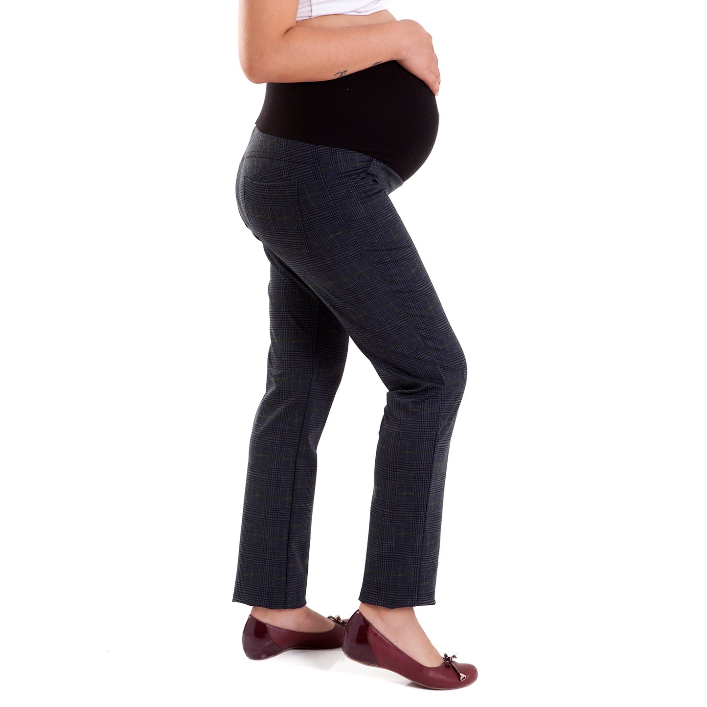 PANTALON AMBAR PLOMO/ MOSTAZA